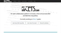 Desktop Screenshot of faacets.com